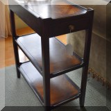 F54. Tiered side table. 